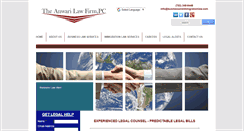 Desktop Screenshot of businessandimmigrationlaw.com